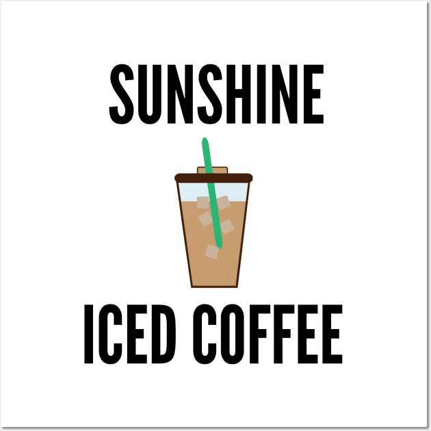 Sunshine And Iced Coffee Wall Art by Petalprints